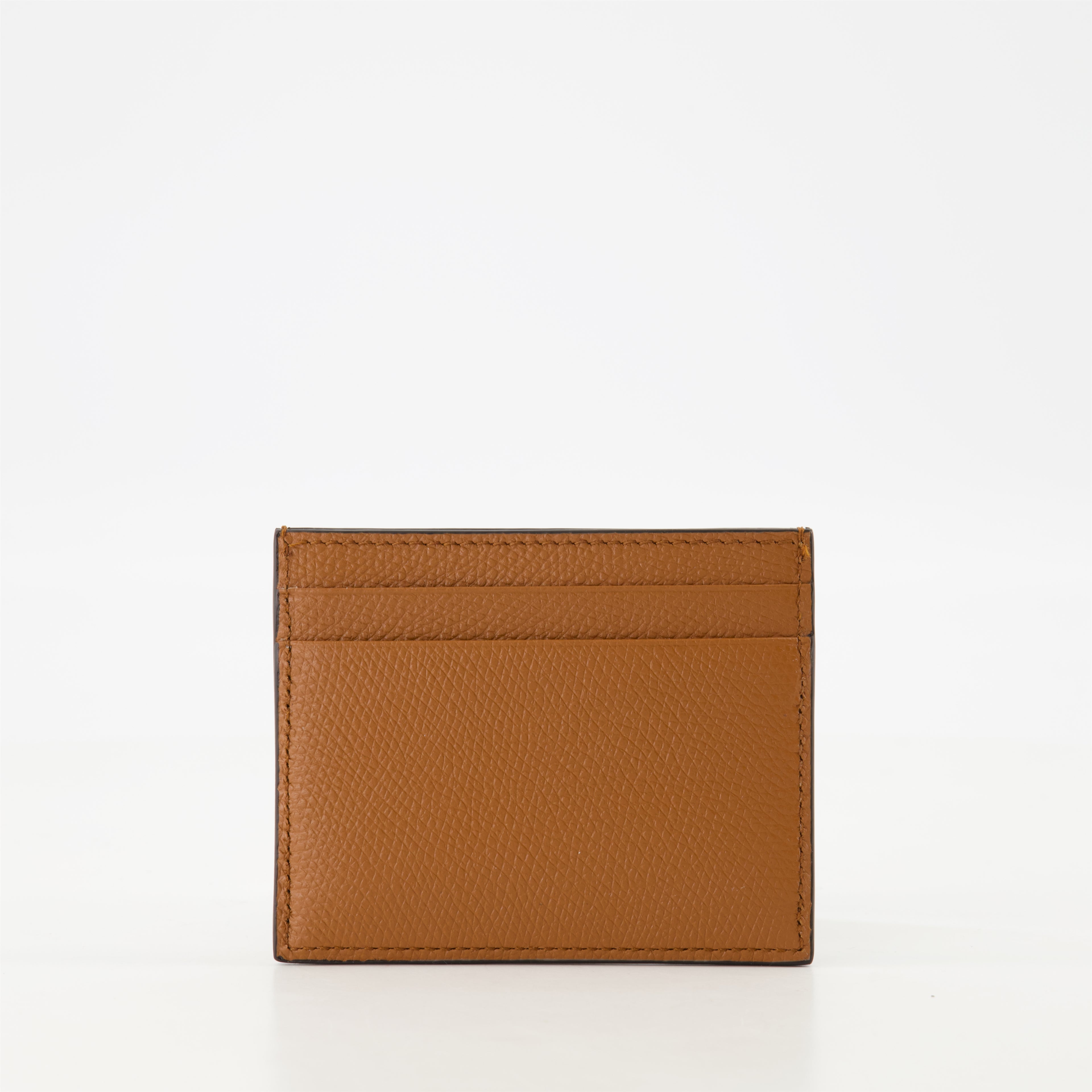 Petite maroquinerie Porte-cartes VLogo Signature Valentino Garavani Marron Homme