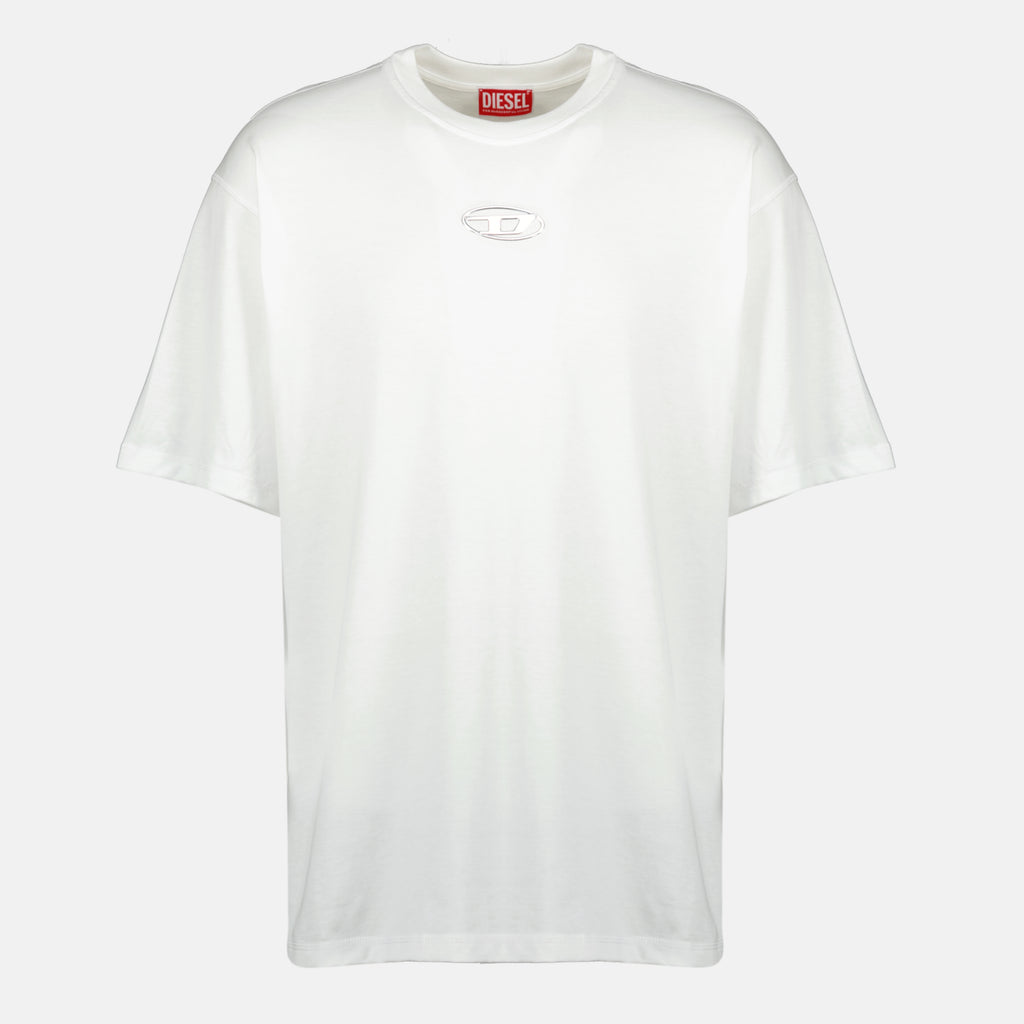 T-shirts T-Norm-Iod Weißes T-Shirt Diesel Blanc Homme