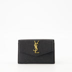 Petite maroquinerie Porte-cartes Umptown Saint Laurent Noir Femme