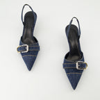 Sapatos de salto Saltos em Denim Voyou Givenchy Azul escuro Mulheres
