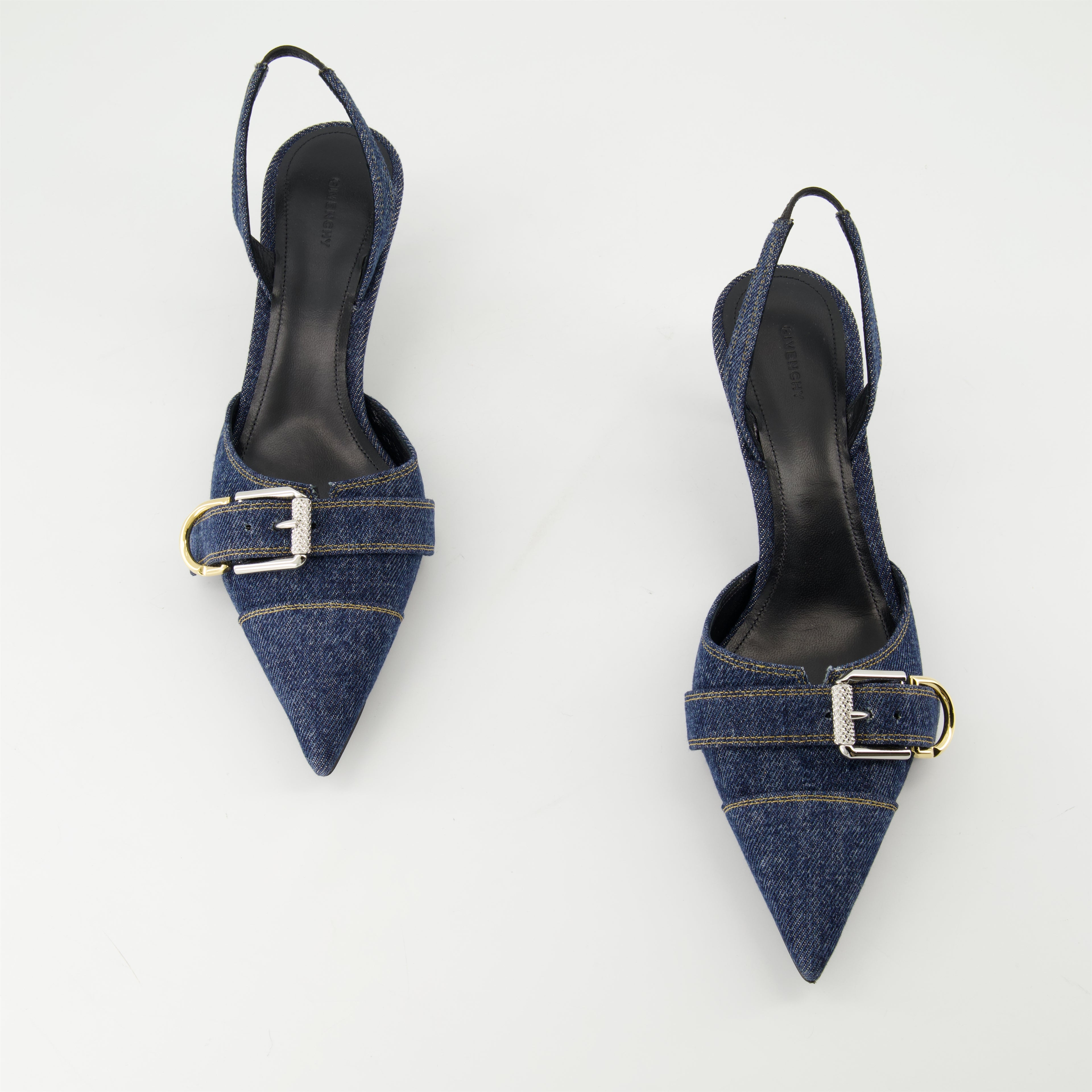 Heels Voyou Denim Heels Givenchy Dark blue Women