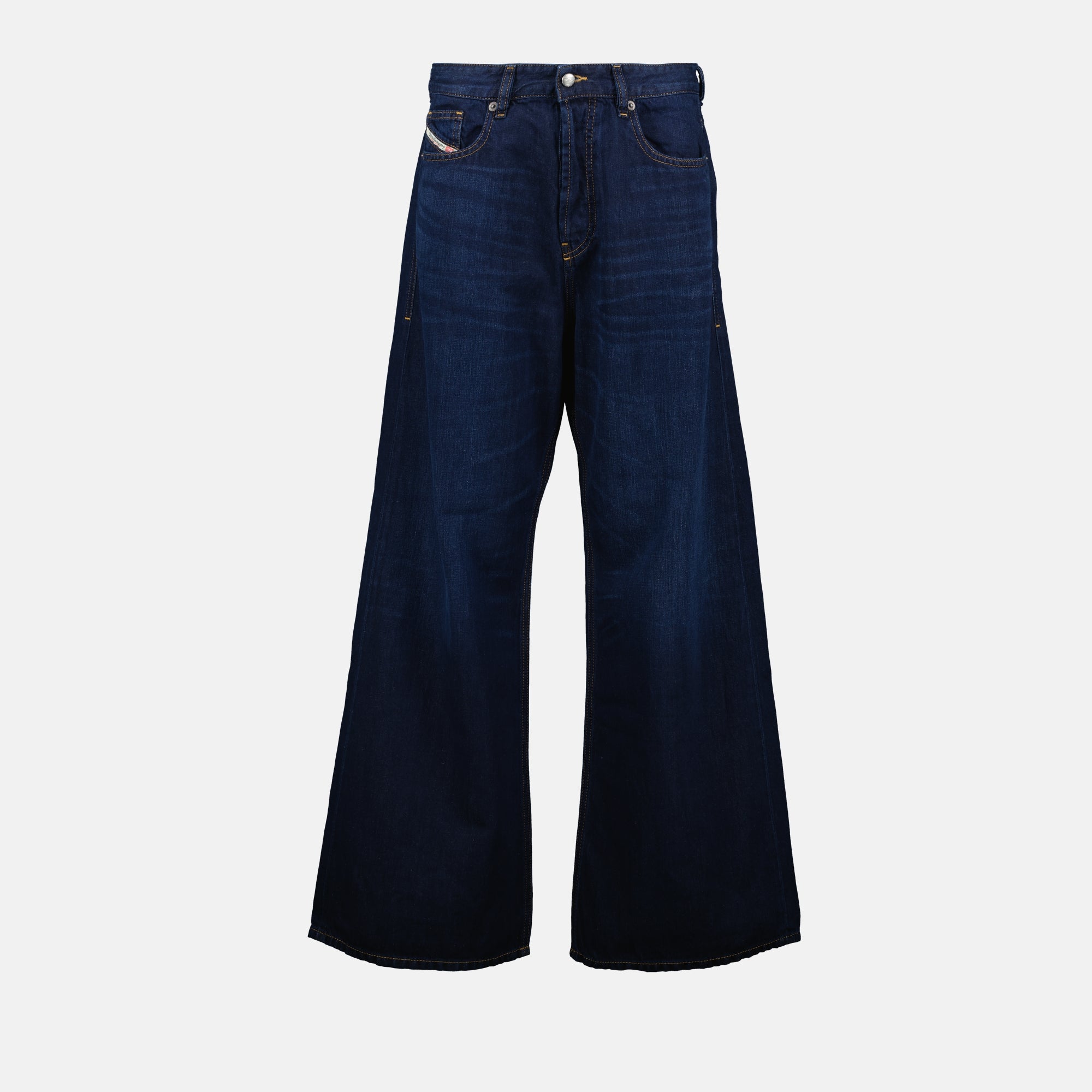 Pantaloni 1996 D-Sire Flare Jean L.28 Diesel Blu Femme