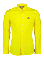 셔츠 V 0205 2036 1033 fantasy print yellow Moschino 노란색 Homme