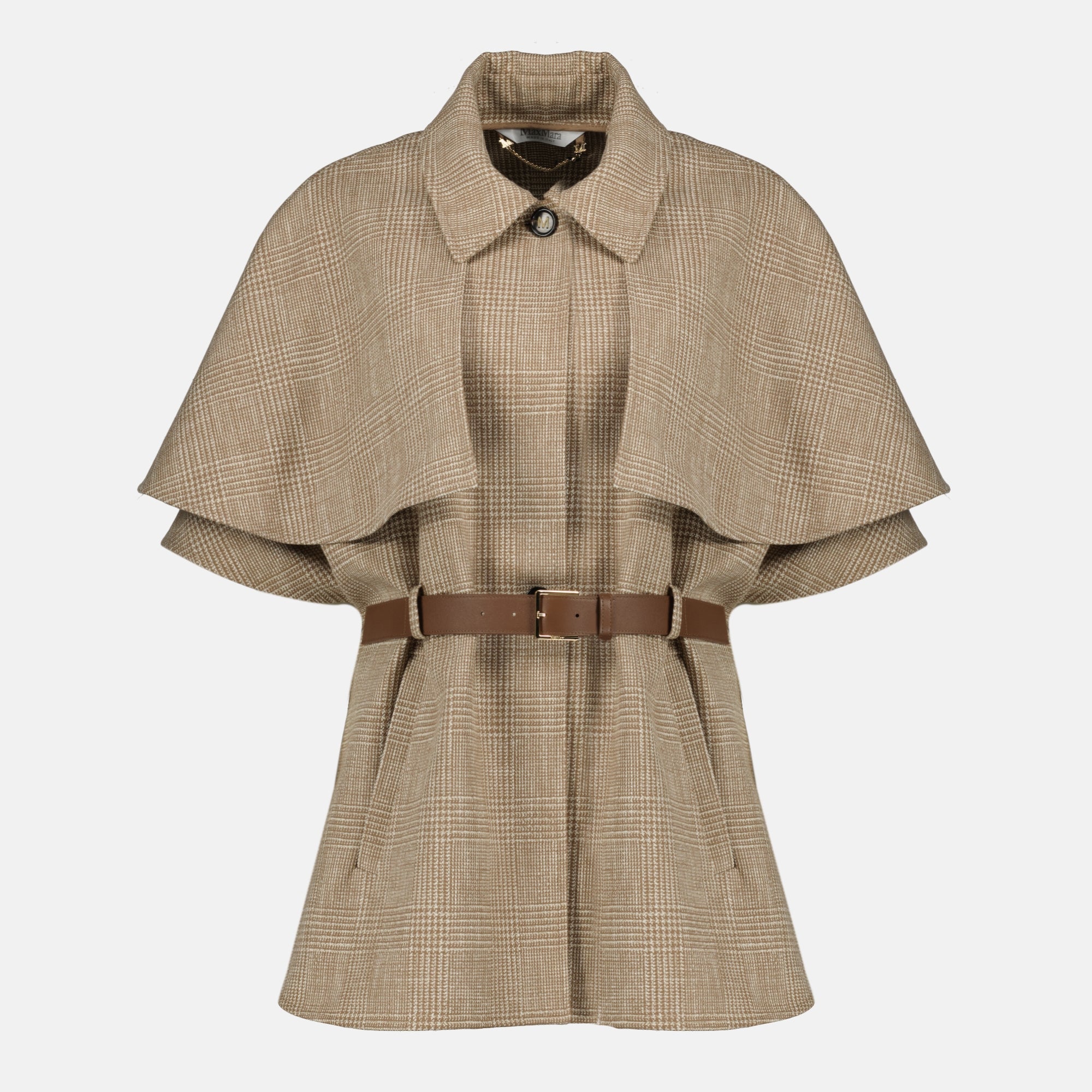 Image de l'article Cape Favetto beige de la marque Max Mara pour Femme - Saison Printemps-Été 2026 - Vue de Face