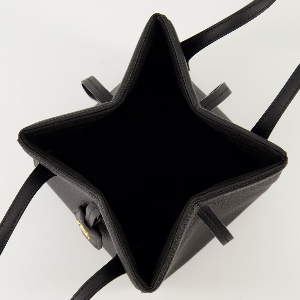 Sacs seau Sac Fendi Origami mini Fendi Noir Femme