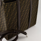 Tote bags FF tote bag Fendi Brown Homme