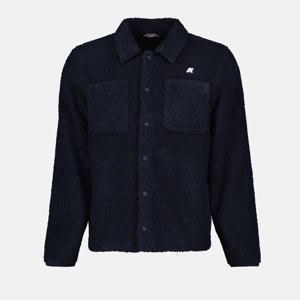 재킷 Veste P. Cameron en sherpa K-Way 파란색 Homme