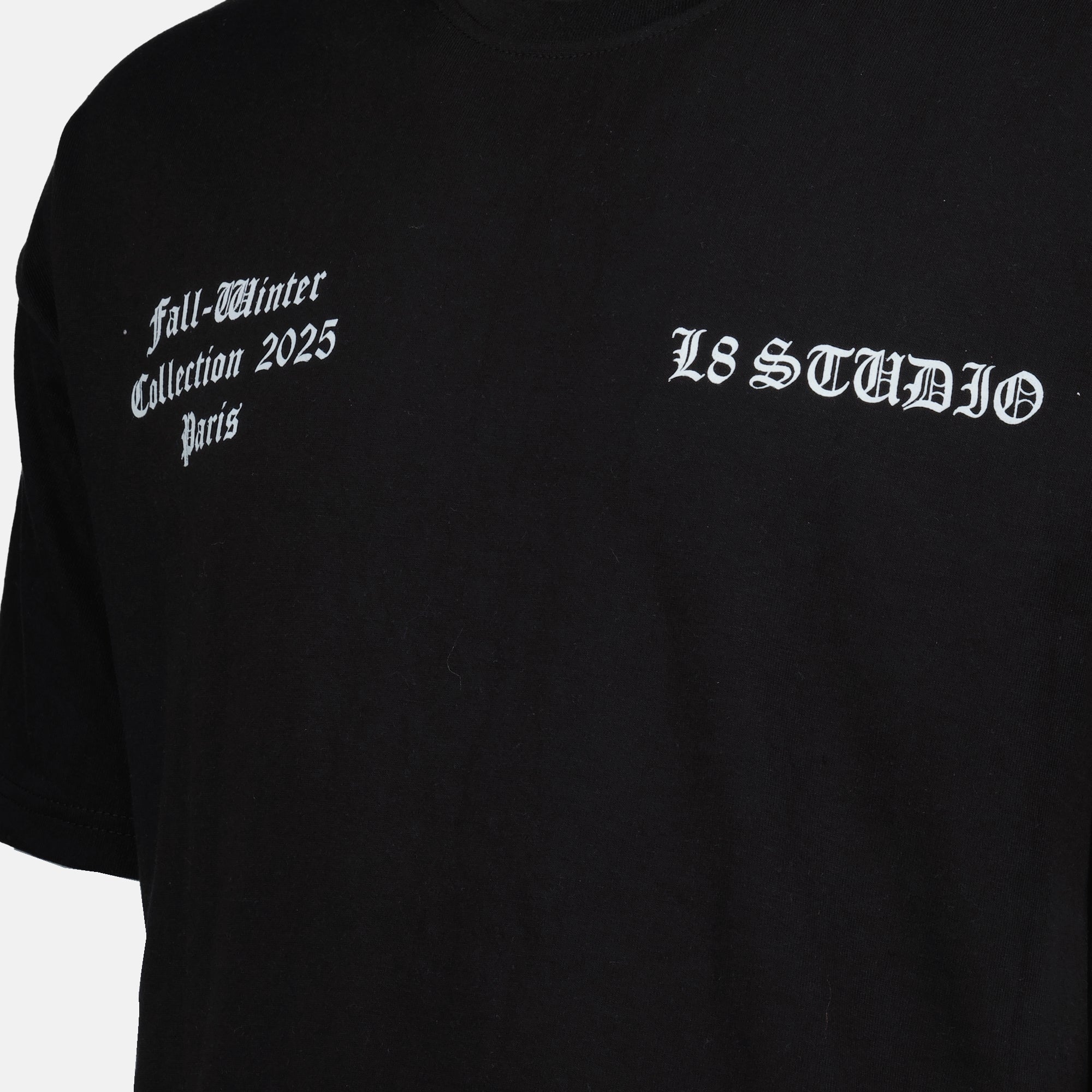 T-shirts T-shirt Passion du Christ L8 Studio Noir Homme