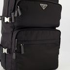 バックパック ブラック リナイロン バックパック Prada 黒 Homme