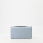 Kleine lederwaren Portefeuille VLogo à chaîne Valentino Garavani Blau Femme