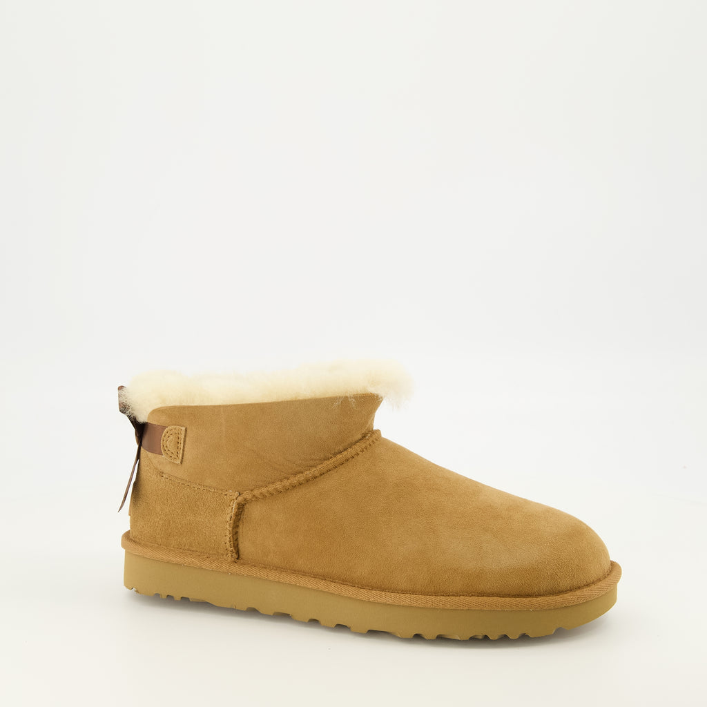 Bottines Ultra Mini Bailey Bow Brown Boots Ugg Marron Femme