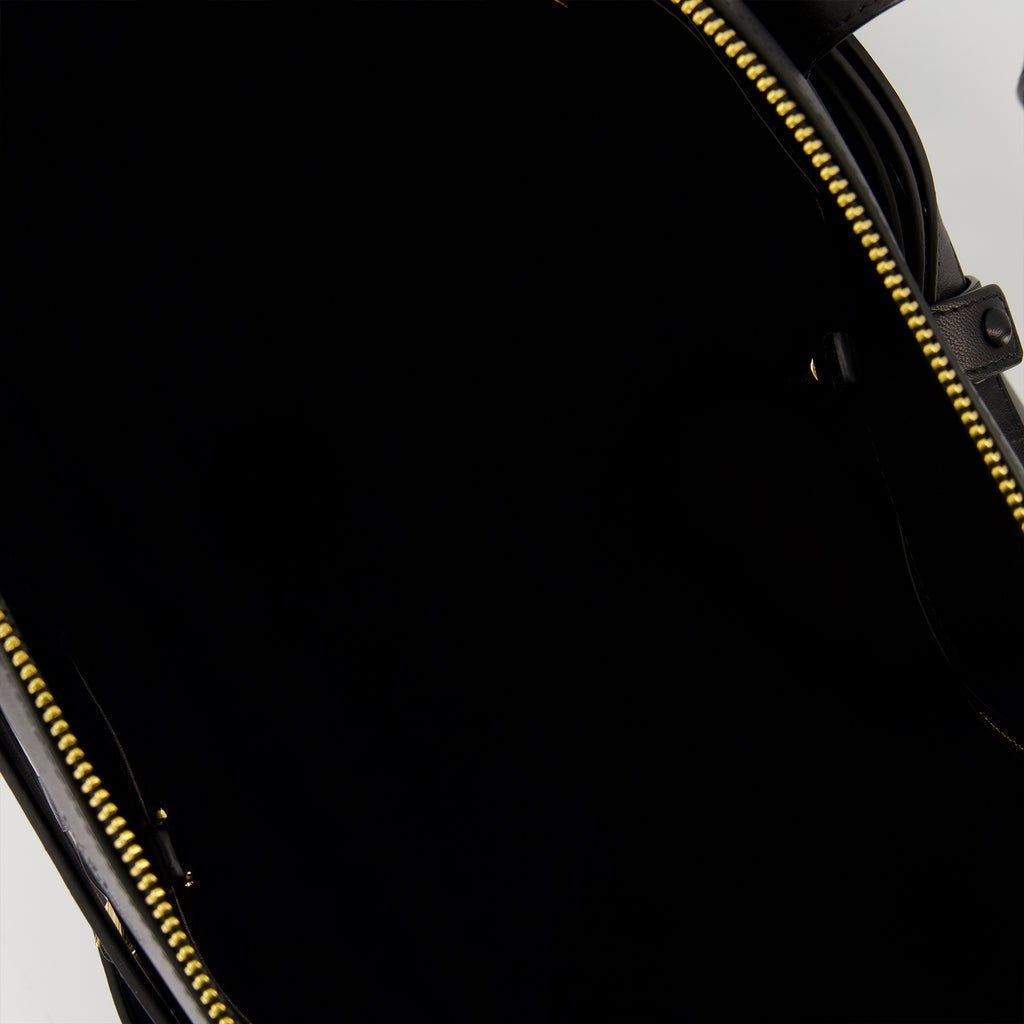 モスキーノの女性用レザートートバッグの画像 - 2025年秋冬シーズン - 詳細ビュー_3