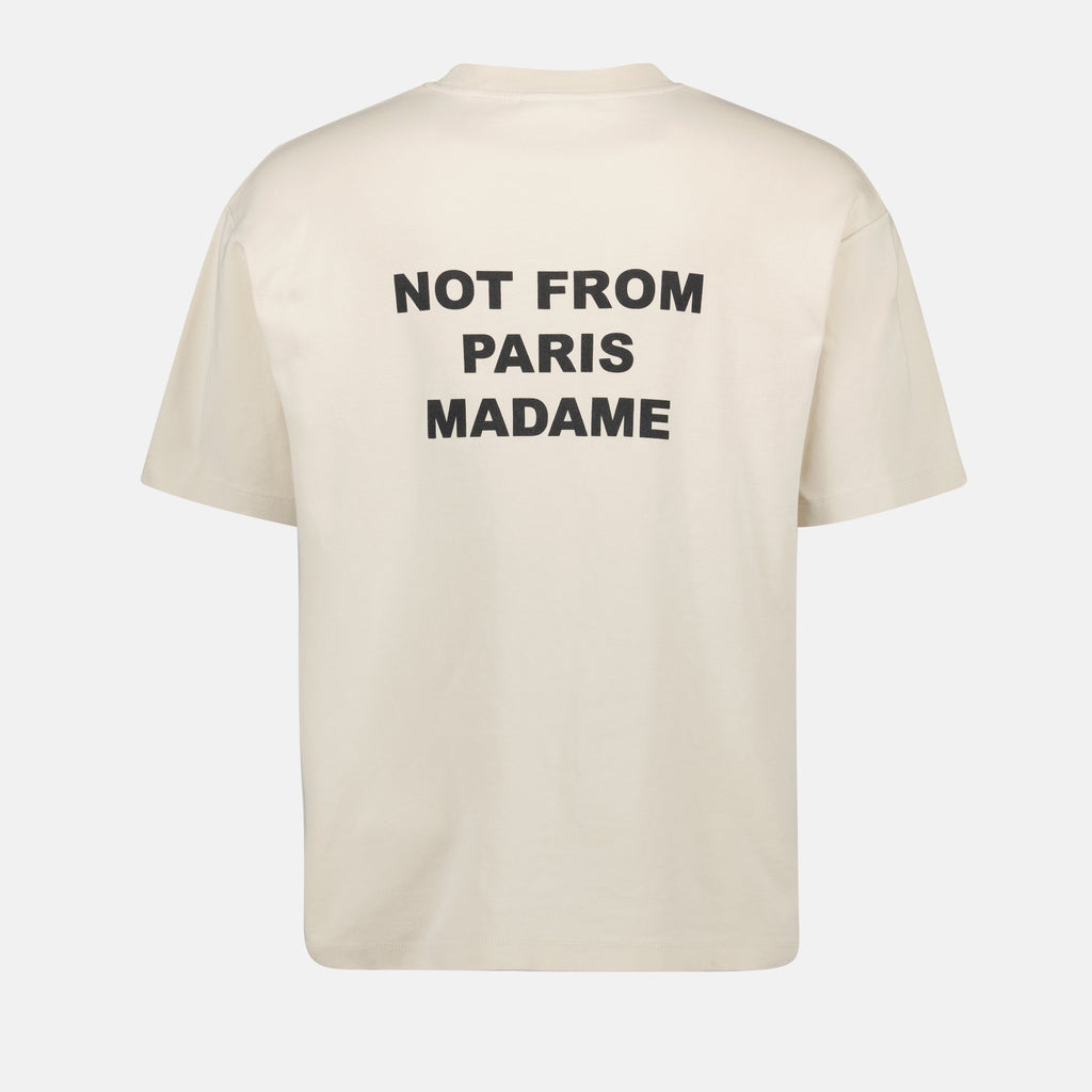 T-shirts Beige Slogan T-Shirt Drole De Monsieur Beige Men
