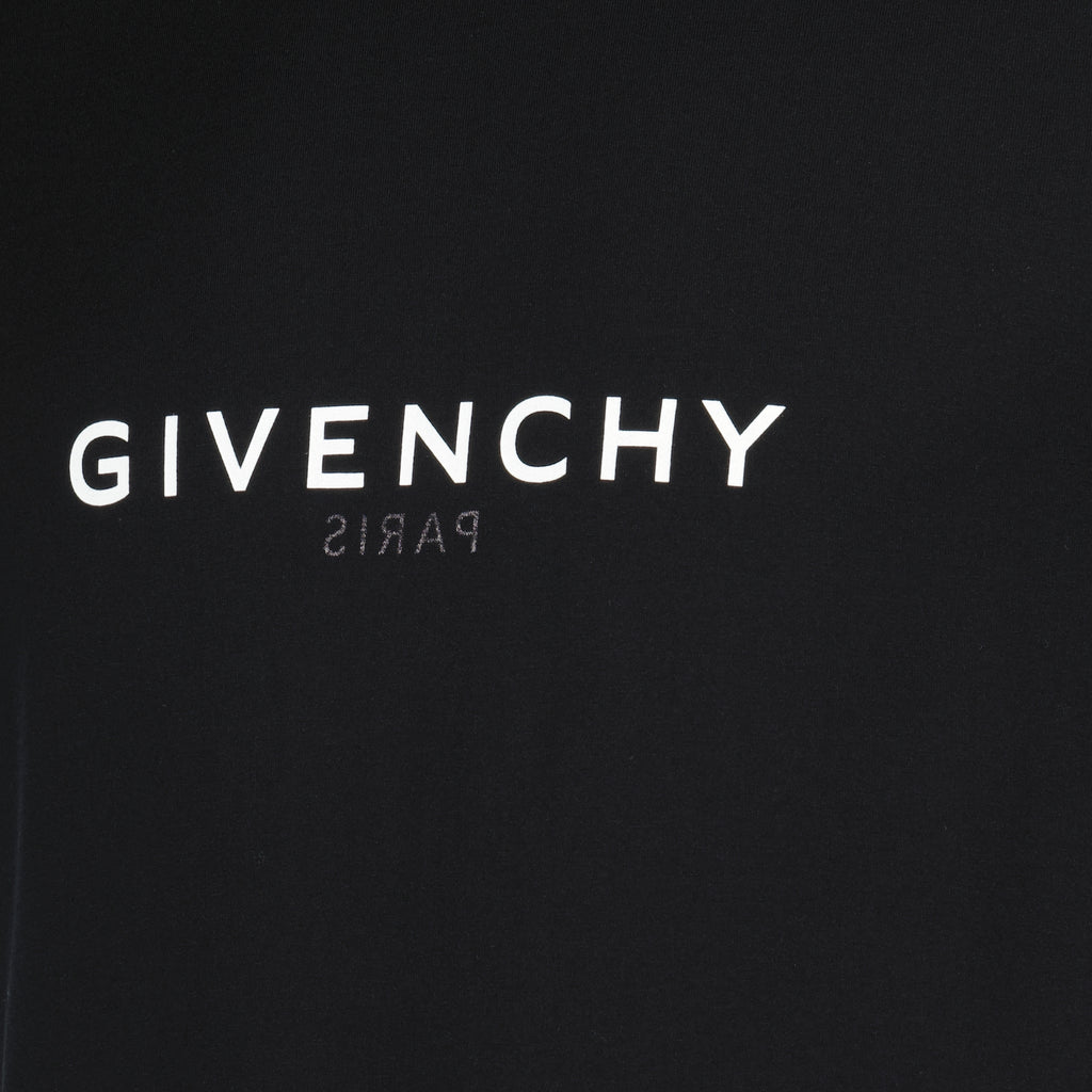 T-shirts T-shirt à logo inversé Givenchy Noir Homme