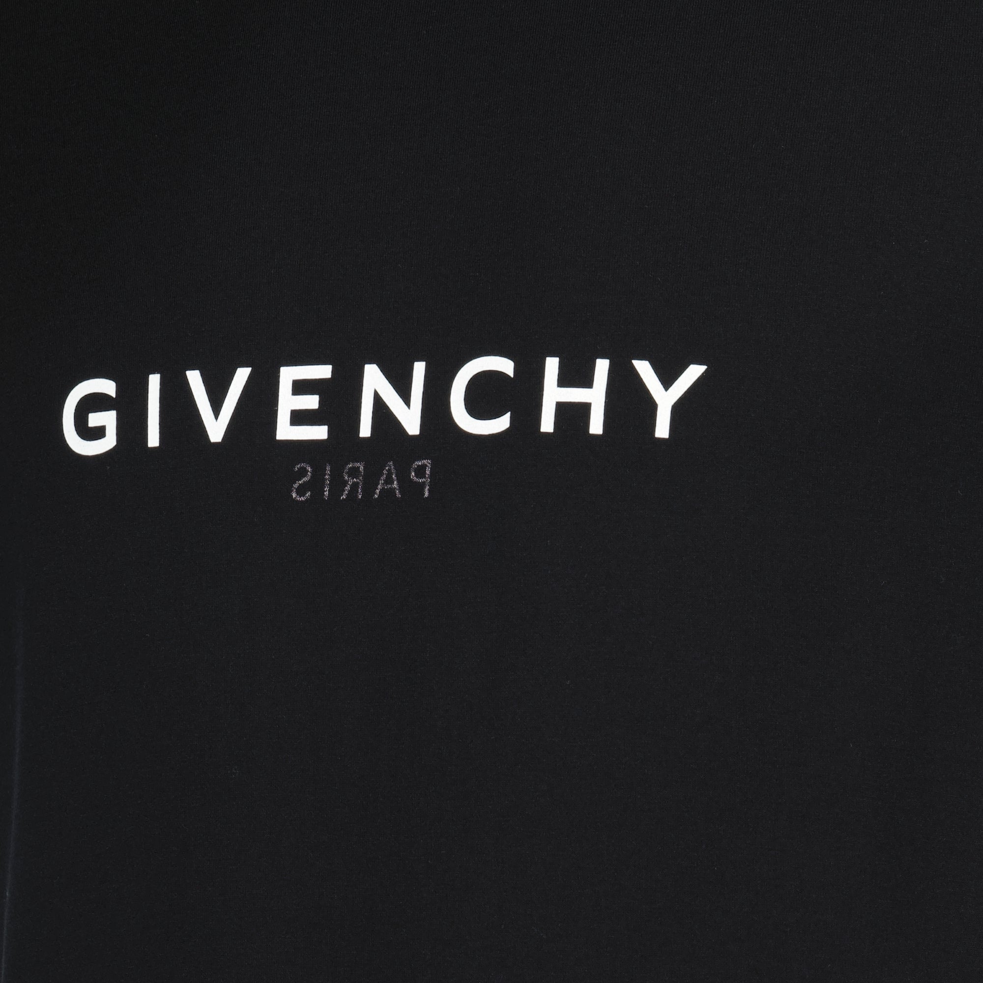 T-shirts T-shirt à logo inversé Givenchy Noir Homme