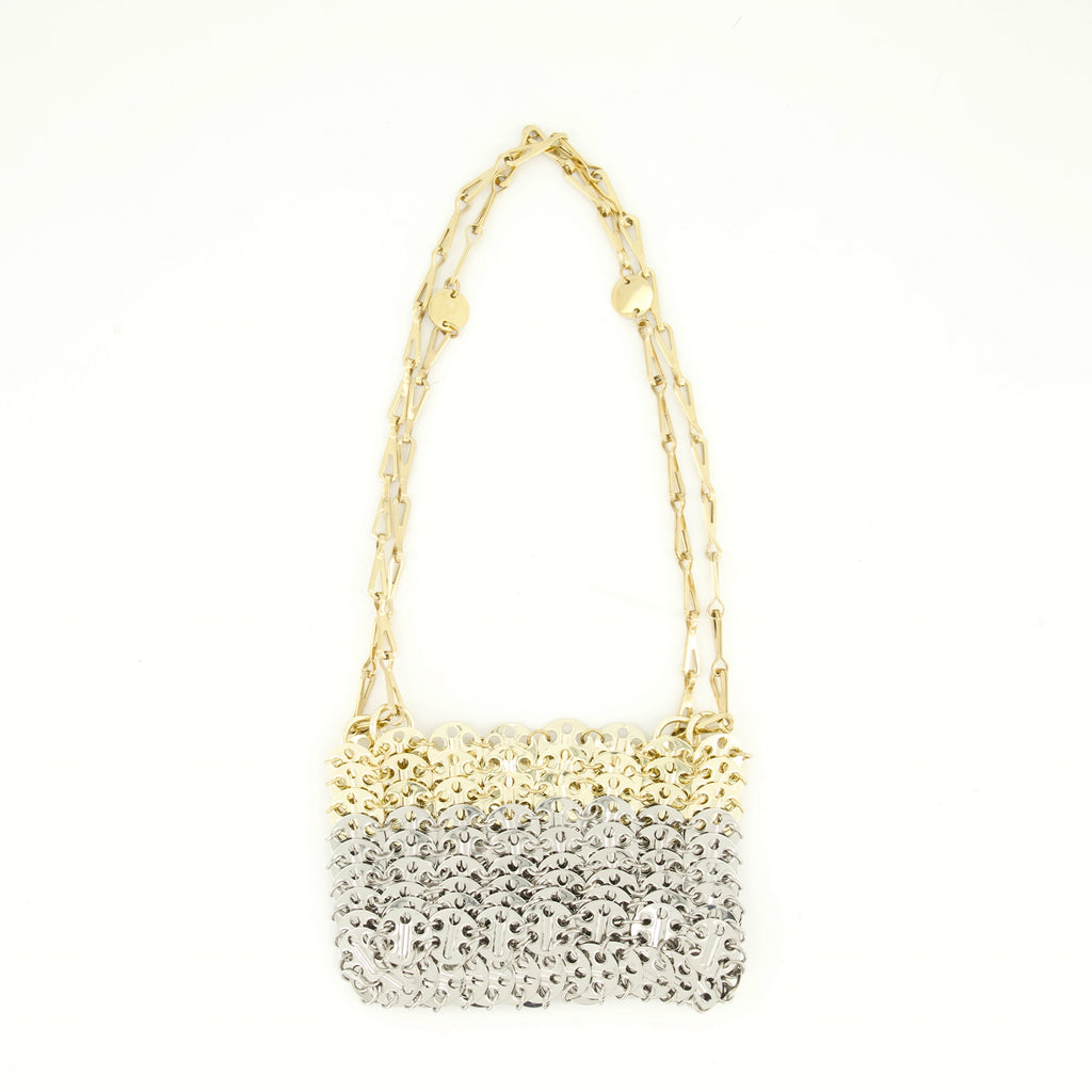 Handbags and shoulder bags Iconic 1969 Nano Bag Rabanne Silver Femme