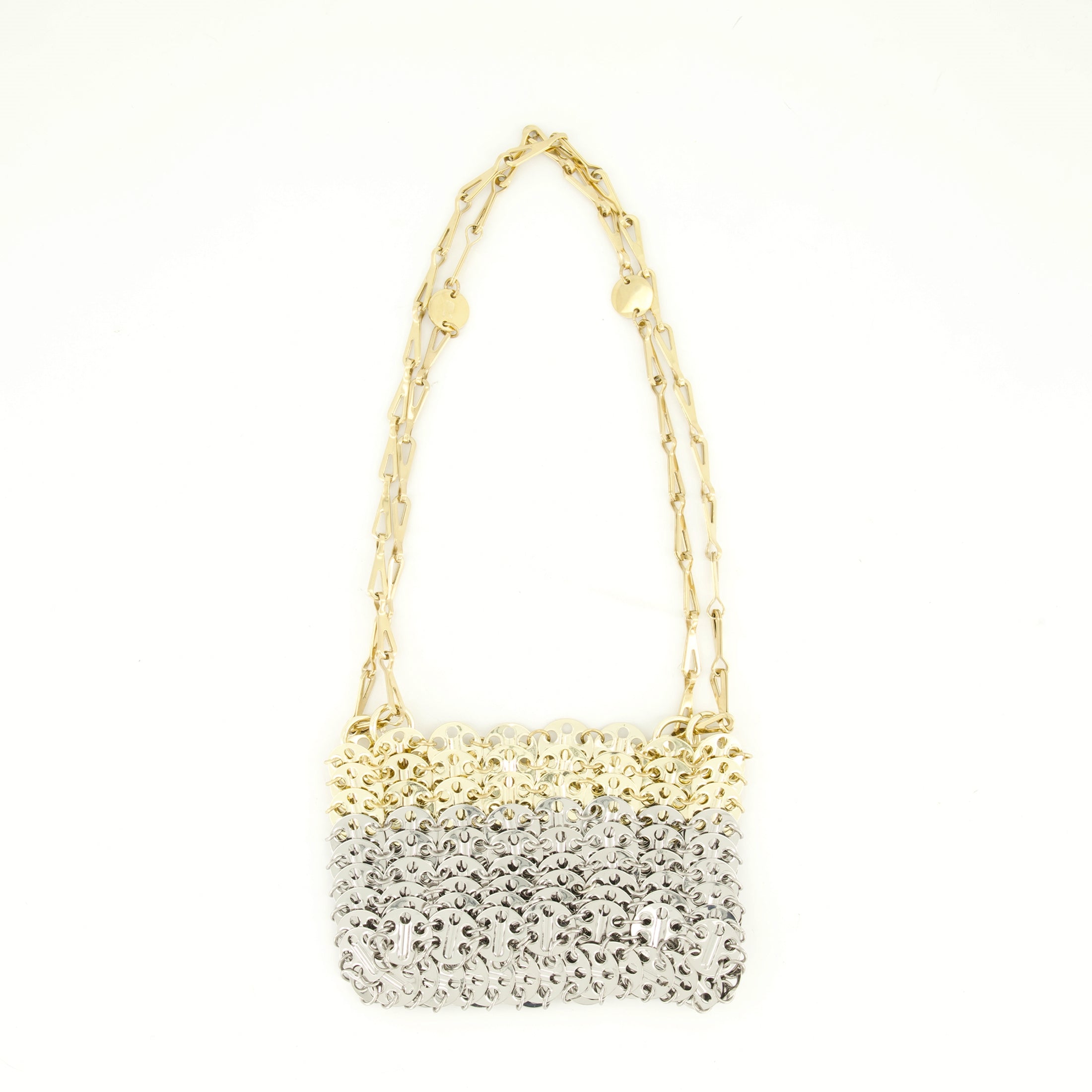 Handbags and shoulder bags Iconic 1969 Nano Bag Rabanne Silver Femme