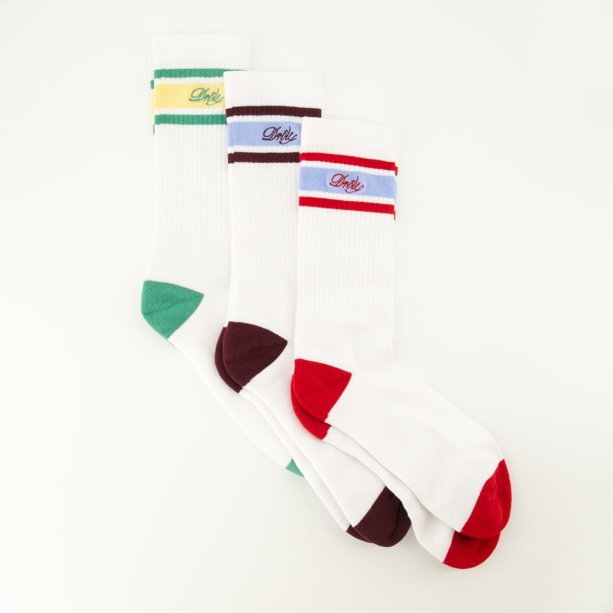 Image de l'article Lot de chaussettes Drôle de la marque Drole De Monsieur pour Homme - Saison Automne-Hiver 2025 - Vue de Face