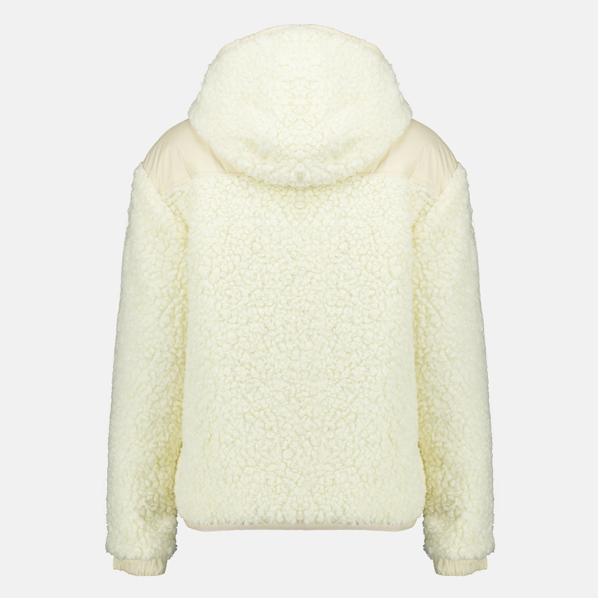 Vestes Wende-Zip-Jacke aus Teddy Moncler Grenoble Beige Femme
