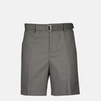 Pantaloni Corti Pantaloni Corti con Cintura Sacai Grigio Uomini
