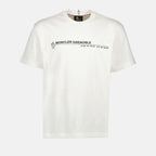 T-shirts T-shirt imprimé Moncler Grenoble White Homme