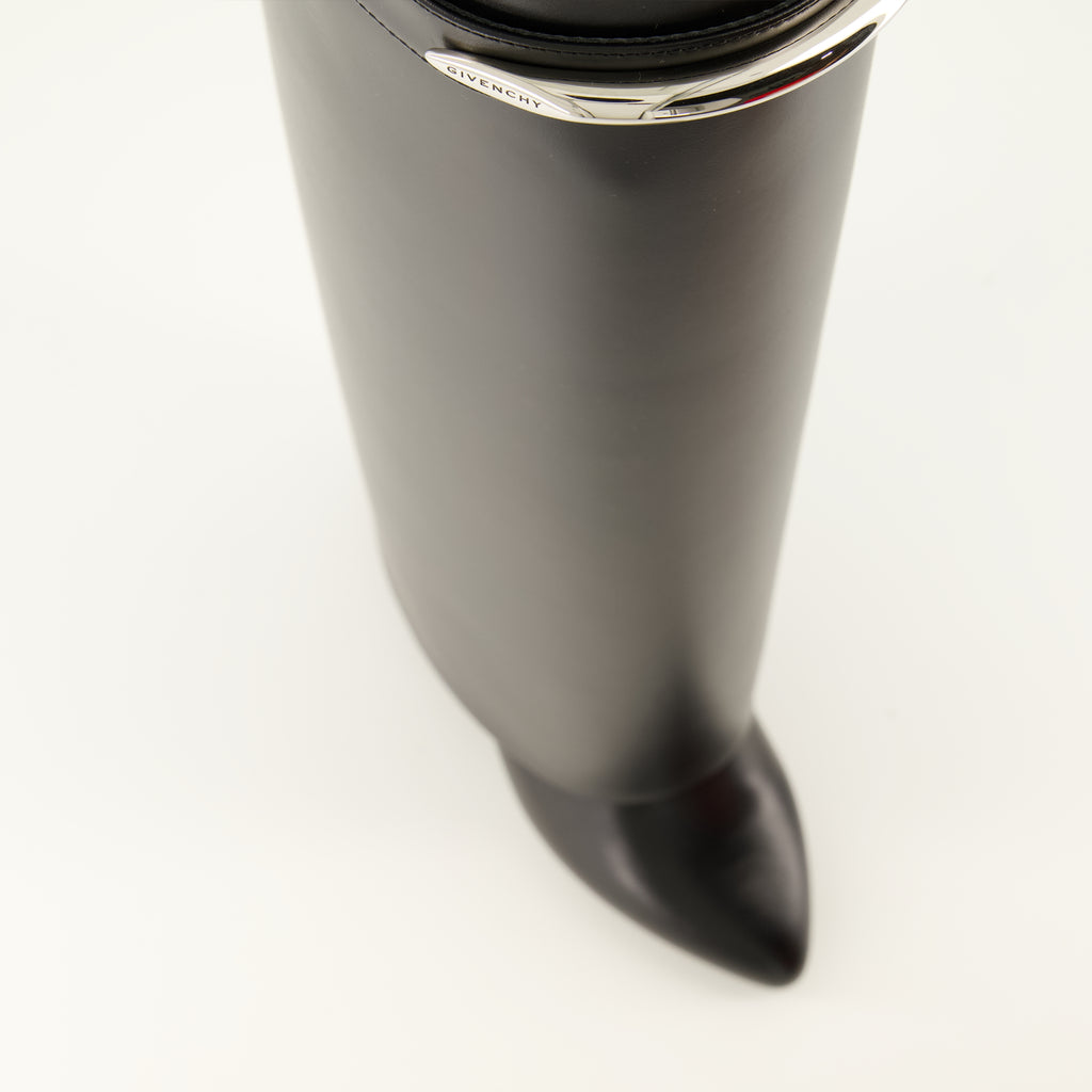 Bottes シャークピンチブラックブーツ Givenchy Noir Femme
