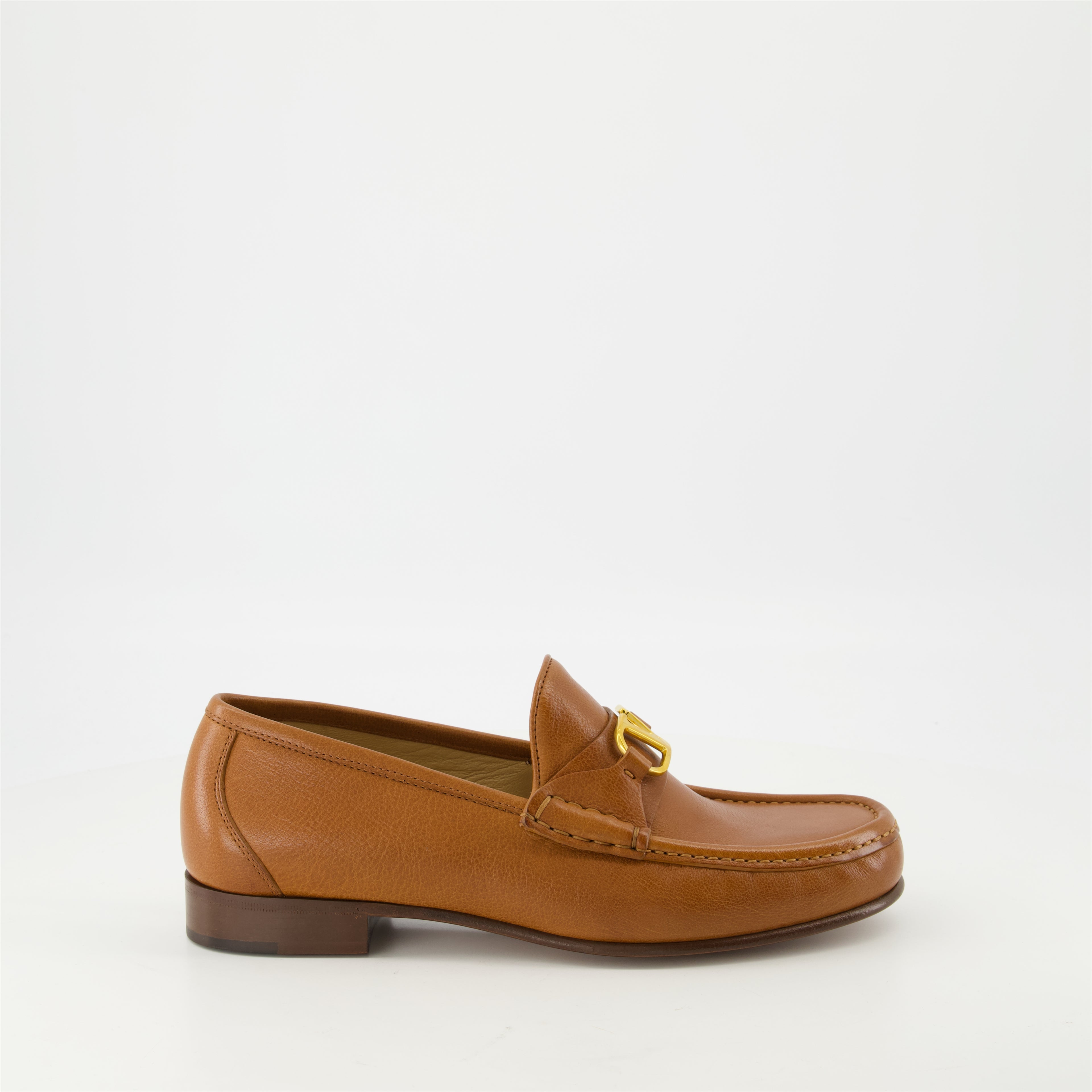 Loafers VLogo Brown Loafers Valentino Garavani Brown Homme