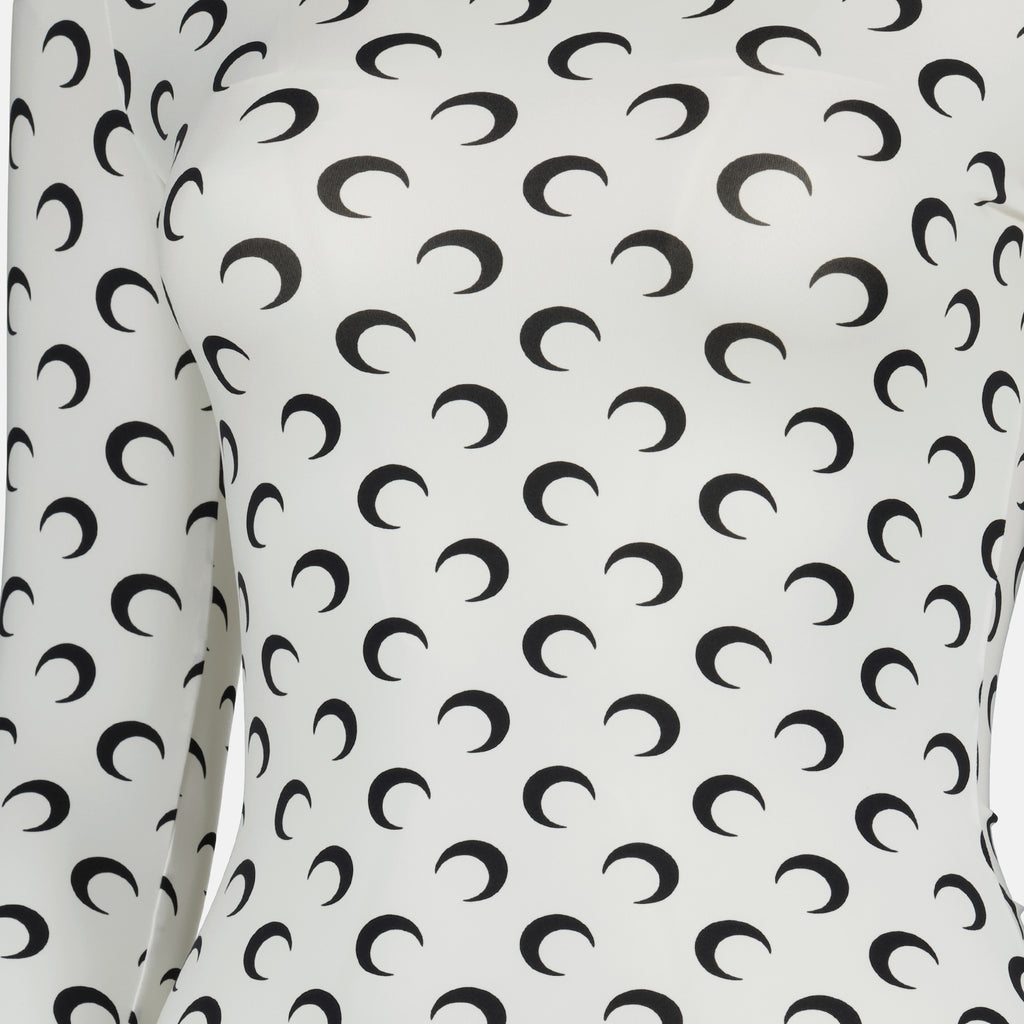 Bild des Top Jersey Moon Artikels der Marke Marine Serre für Damen - Herbst-Winter Saison 2025 - Detailansicht 3