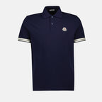 ポロシャツ ロゴポロ Moncler ダークブルー Homme