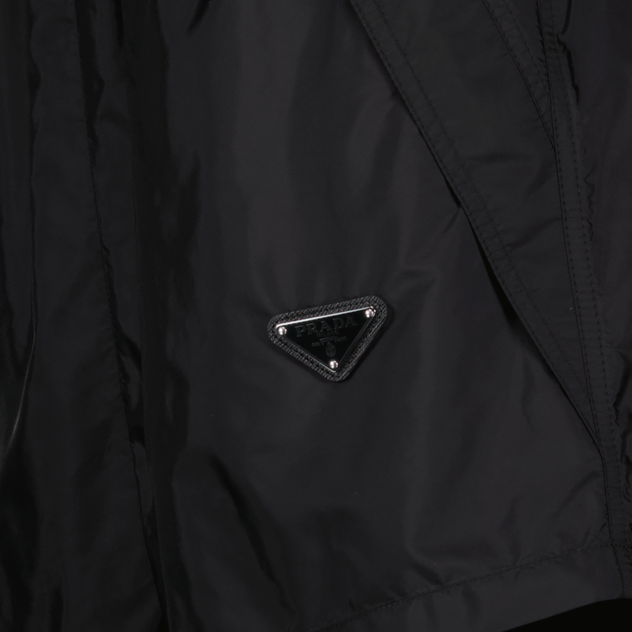 Shorts Re-Nylon Shorts Prada Black Femme