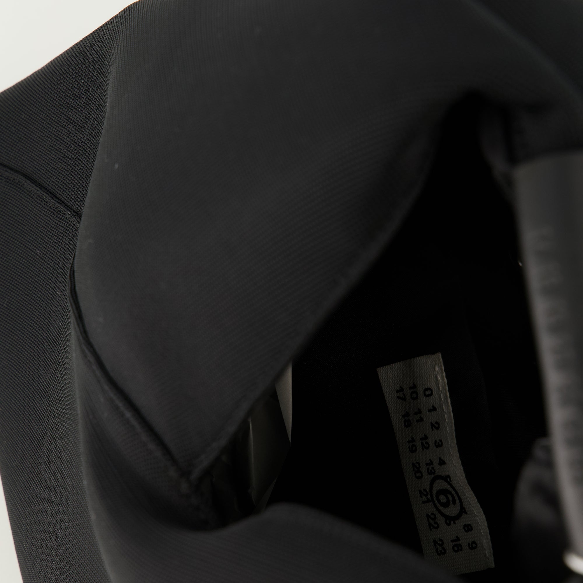 Sacs à main et épaule Bolsa Pequena Preta Japonesa Mm6 Noir Femme