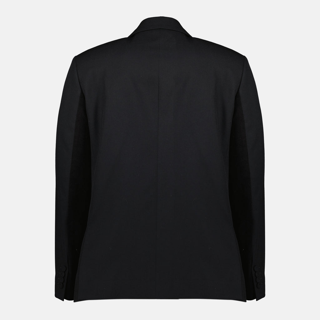 Image de l'article Blazer noir en laine de la marque Dior pour Homme - Saison Automne-Hiver 2025 - Vue de Dos