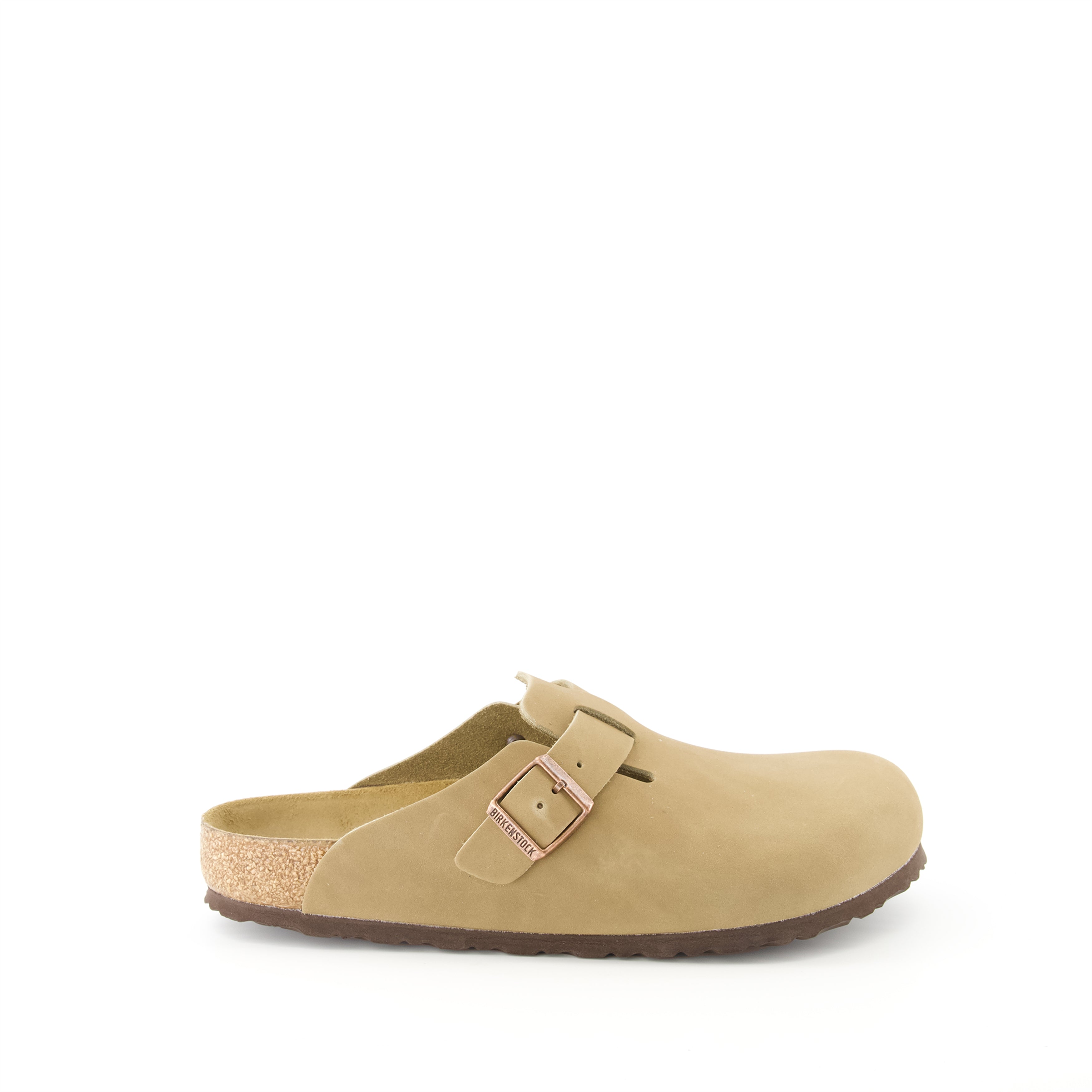 Chaussures ouvertes Mules Boston Birkenstock Beige Homme