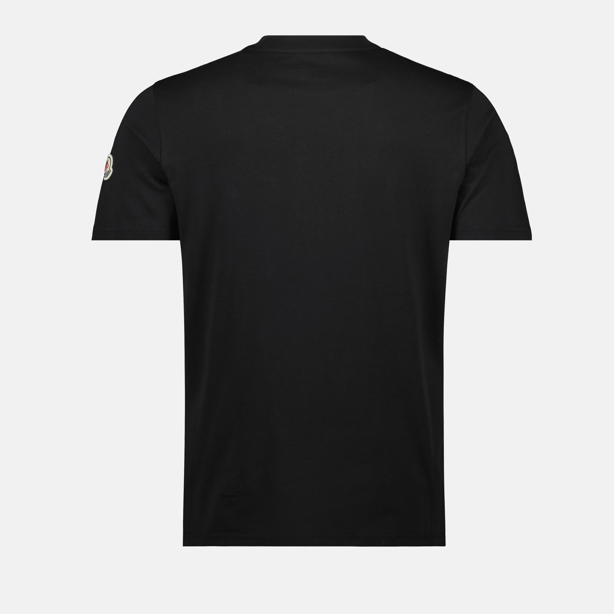 T-shirt T-shirt a Poche Monogram Moncler Nero Homme