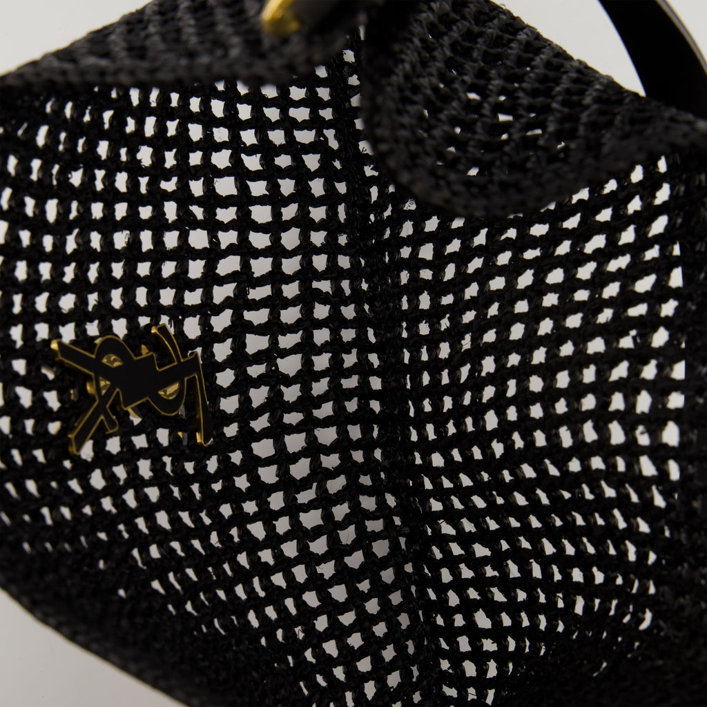 Image de l'article Sac Oxalis en raphia de la marque Saint Laurent pour Homme - Saison Automne-Hiver 2025 - Vue détaillée_3