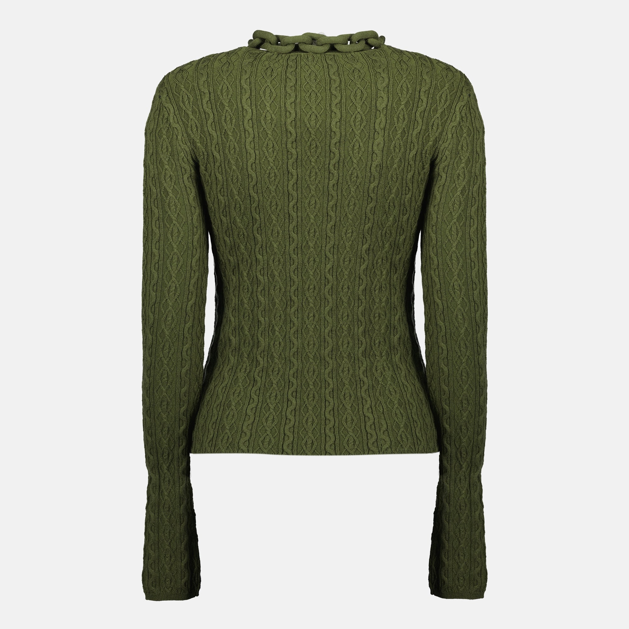 Bild des Chain Pullovers von Rabanne für Damen - Herbst-Winter 2025 - Detailansicht 2