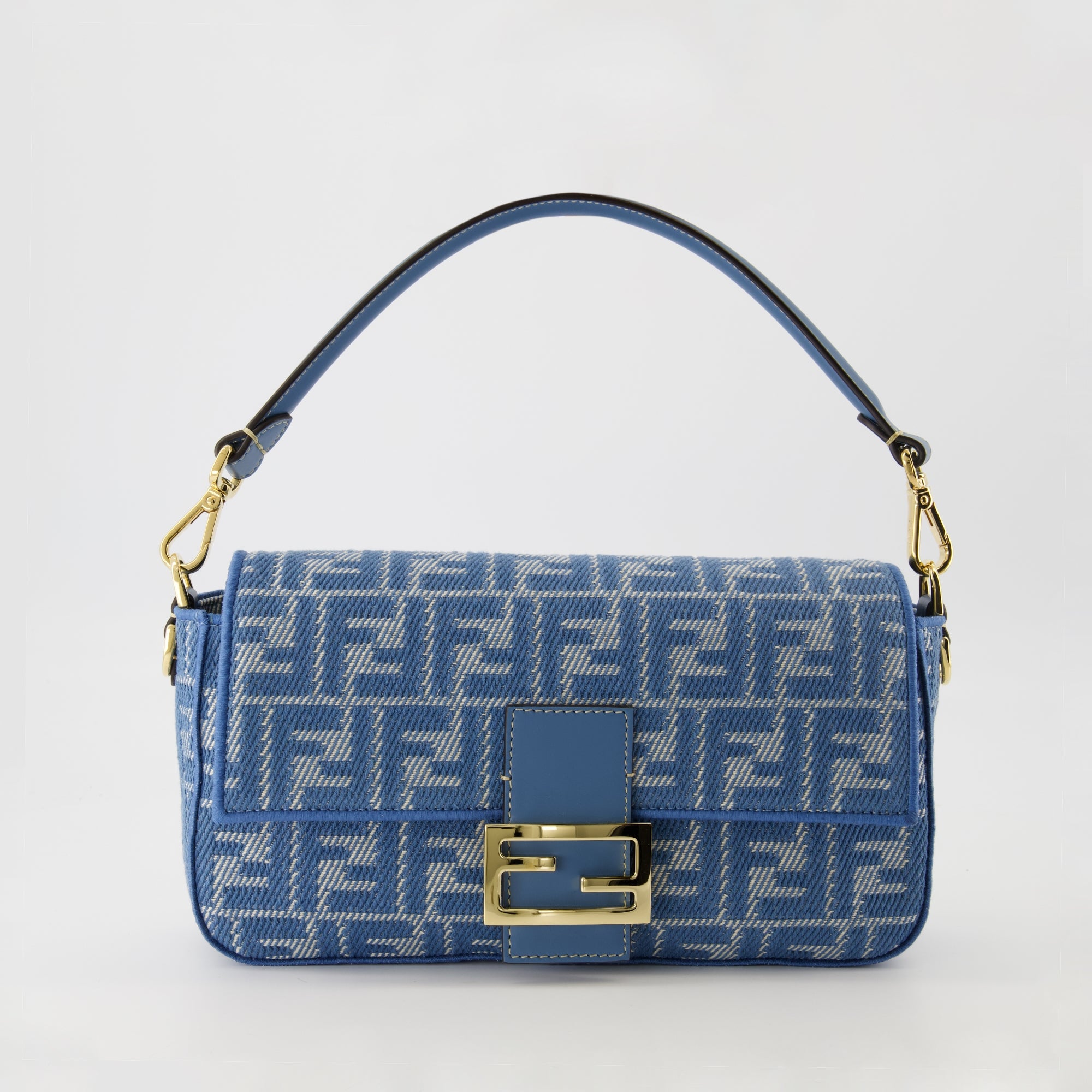 Sacs à main et épaule Baguette Bag Fendi Bleu Femme
