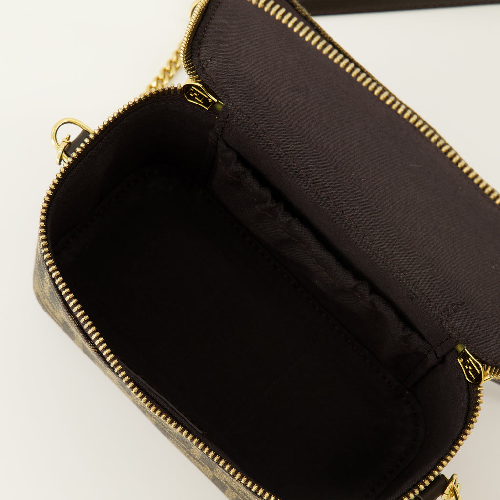 Sacs seau Fendi Vanity Bucket Bag Fendi Marron Femme