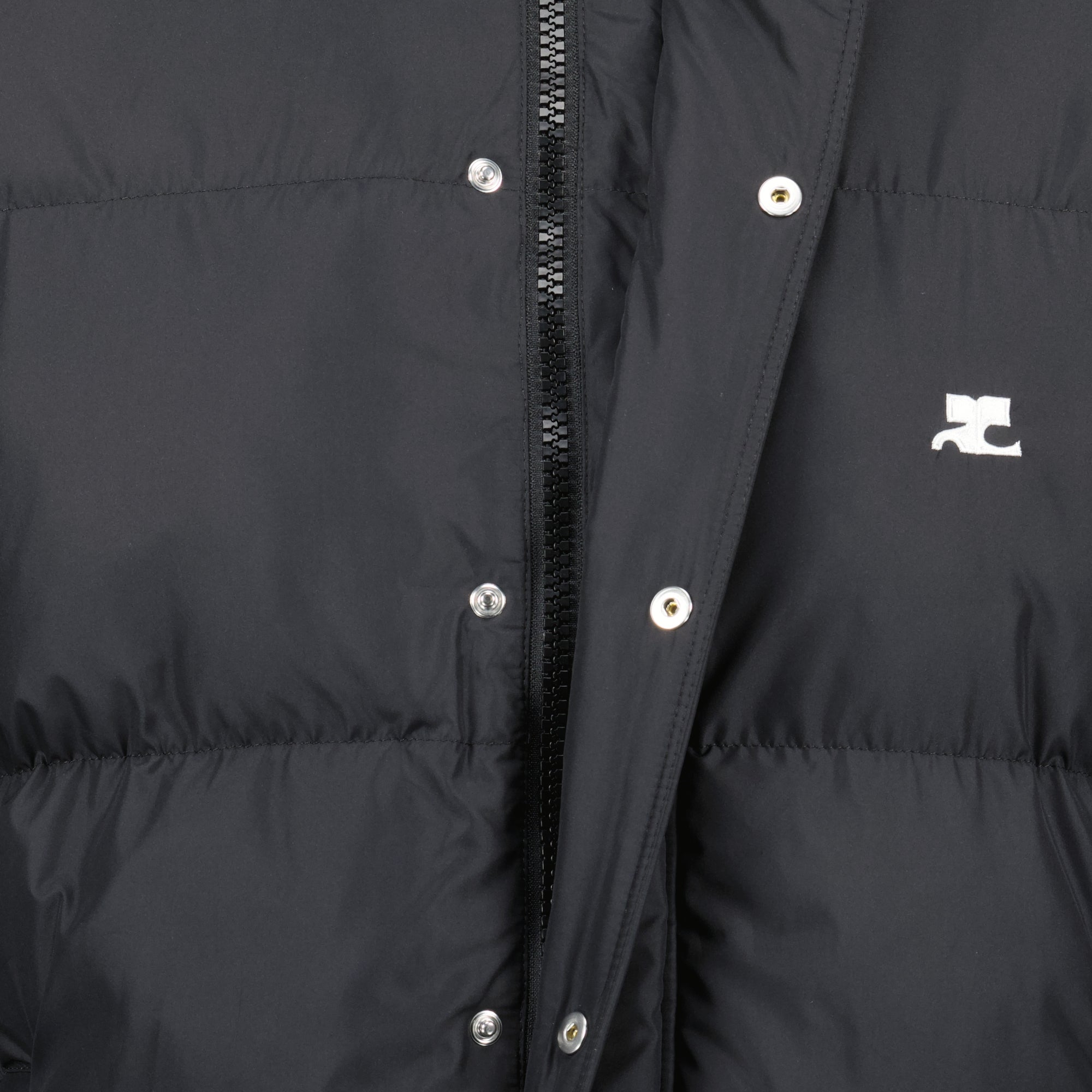 Coats AC Down Jacket Courrèges Black Men