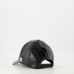 Gorras, sombreros y gorros Gorra de Reedición en Vinilo Courrèges Negro Unisexo