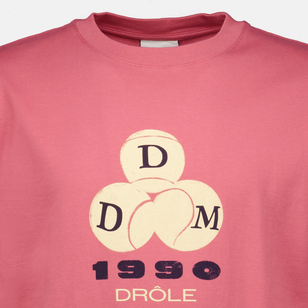 T-shirts Lustiges T-Shirt 1990 Rosa Drole De Monsieur Rose Homme