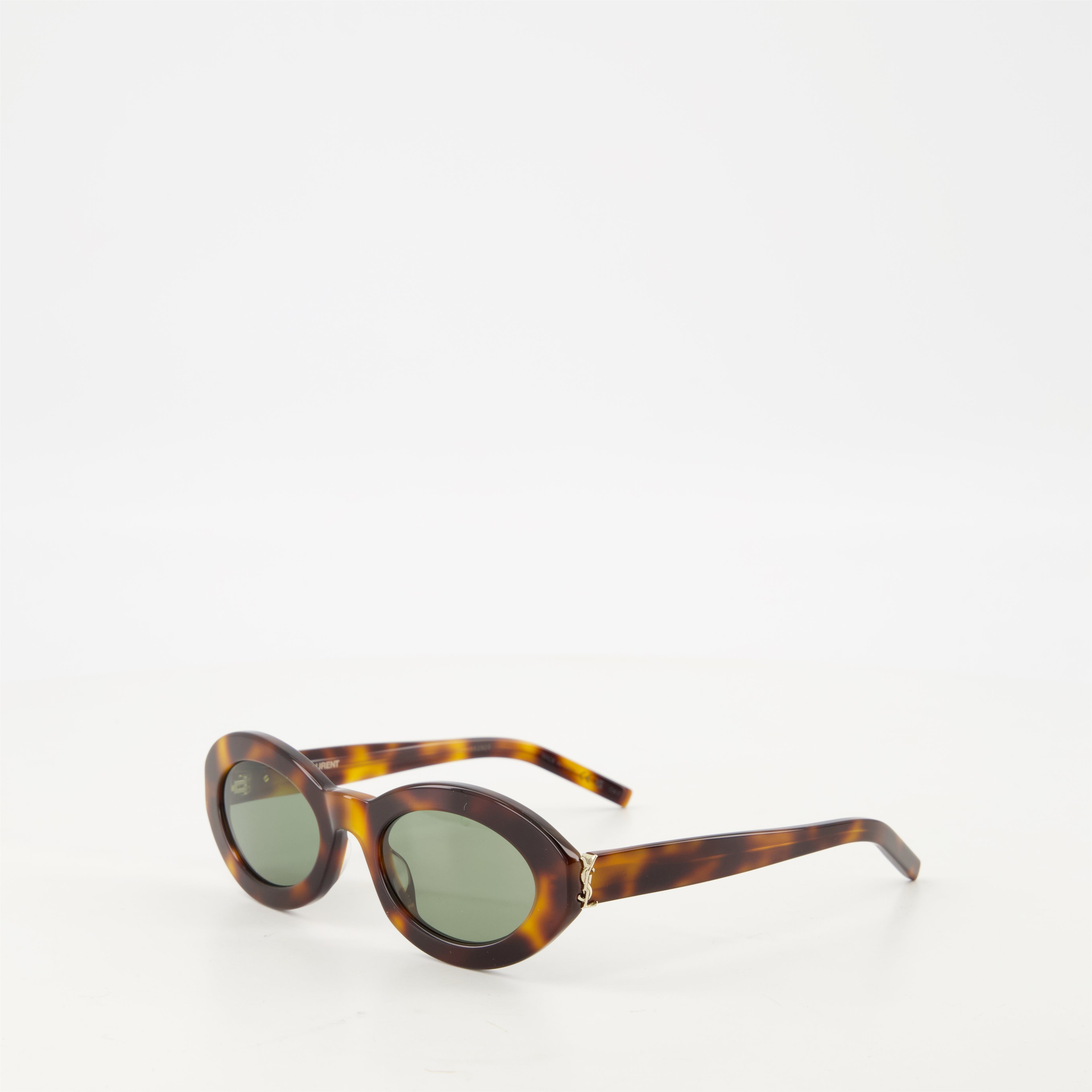 Glasses Lunettes de soleil SL M136 Saint Laurent Brown Unisex
