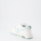 Sneaker OWIA259C99LEA003 0151 white mint Off-White Blau Femme