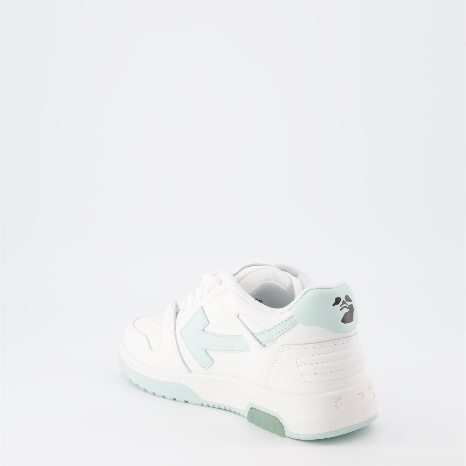 Sneaker OWIA259C99LEA003 0151 white mint Off-White Blau Femme