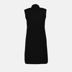 Robes Robe en cachemire Versace Noir Femme