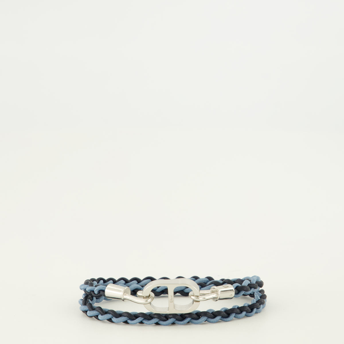 Bijoux CD Icon Double Tour Armband Blau Dior Bleu Homme