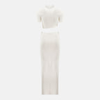 Imagen de la parte superior Maparadita blanca de la marca Christopher Esber para Mujer - Temporada Primavera-Verano 2026 - Vista Detallada_4