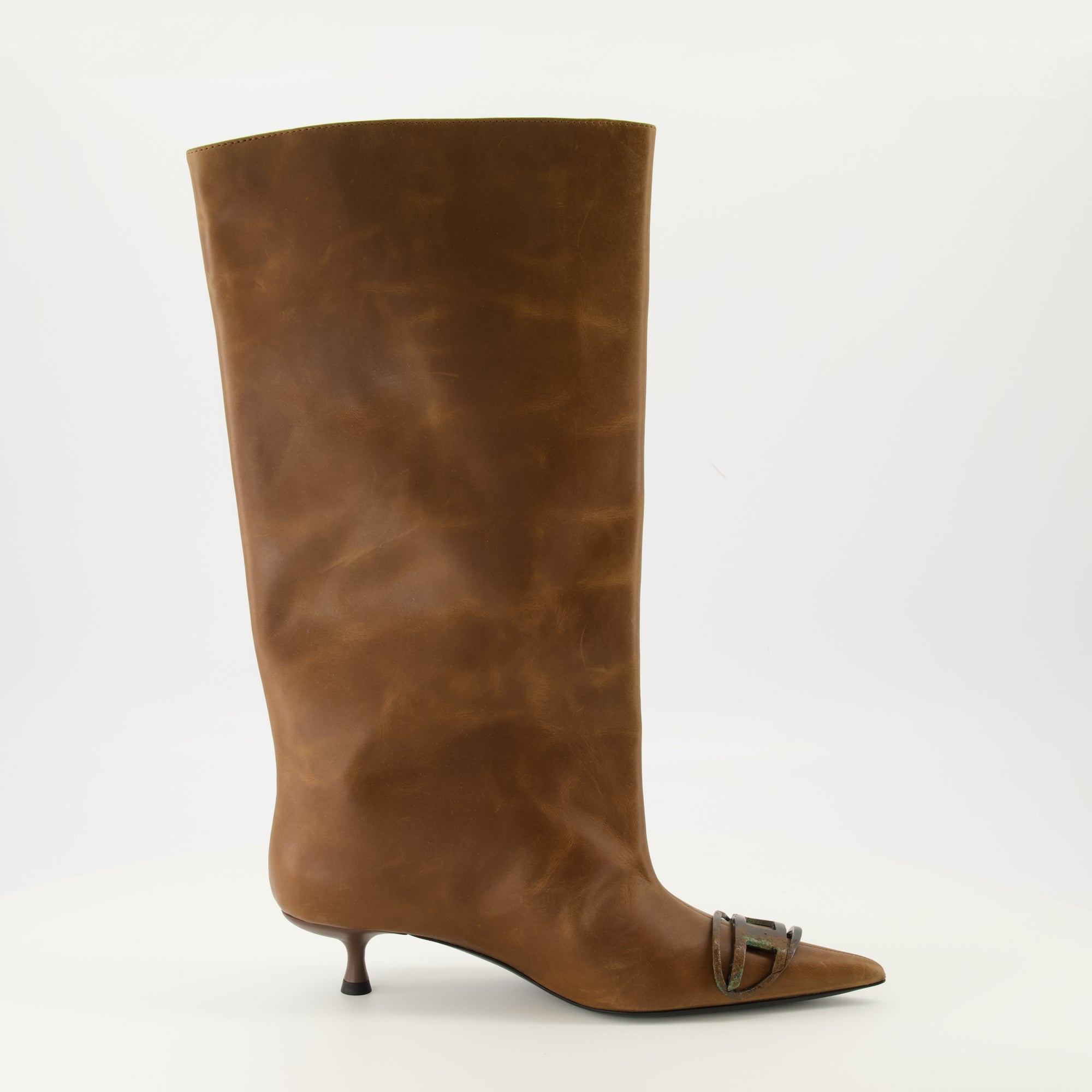 Image de l'article Bottes D-Venus de la marque Diesel pour Femme - Saison Automne-Hiver 2025 - Vue latérale droite