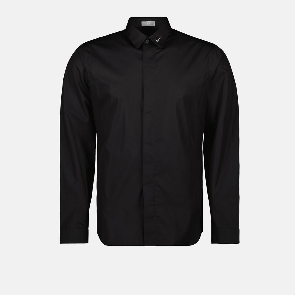 シャツ Chemise brodée Dior 黒 Homme
