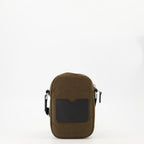 Sacs bandoulière Petit sac crossbody Ami PARIS Kaki Unisexe